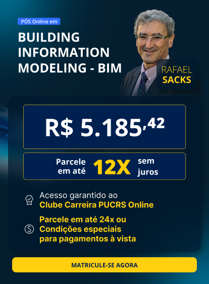 Pós-Graduação em Building Information Modeling - BIM | Edição 2025