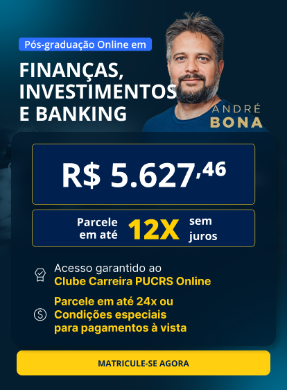 Pós-Graduação em Finanças, Investimentos e Banking | Lançamentos