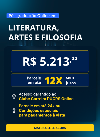 Pós-Graduação em Literatura, Artes e Filosofia