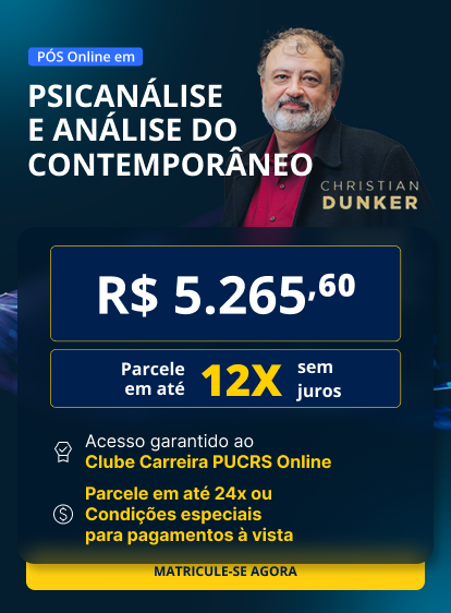 Pós-Graduação em Psicanálise e análise do contemporâneo | Edição 2025