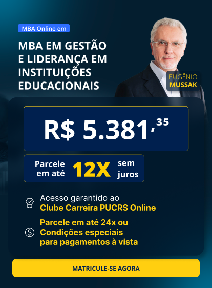 MBA em Gestão e Liderança em Instituições Educacionais