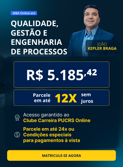 MBA em Qualidade, Gestão e Engenharia de Processos