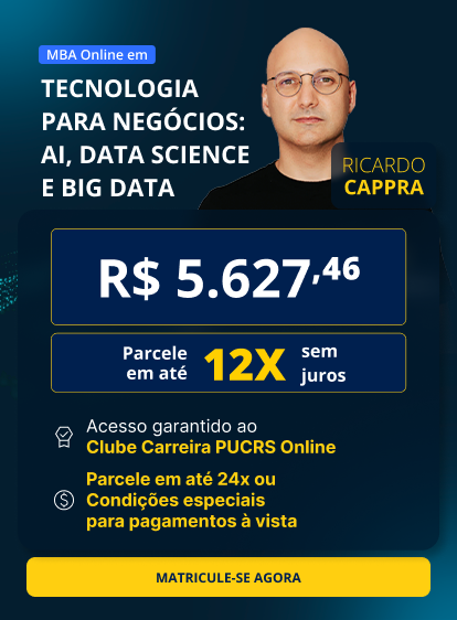 MBA em Tecnologia para Negócios: AI, Data Science e Big Data
