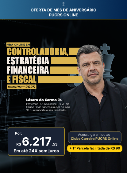 MBA em Controladoria, estratégia financeira e fiscal PUCRS