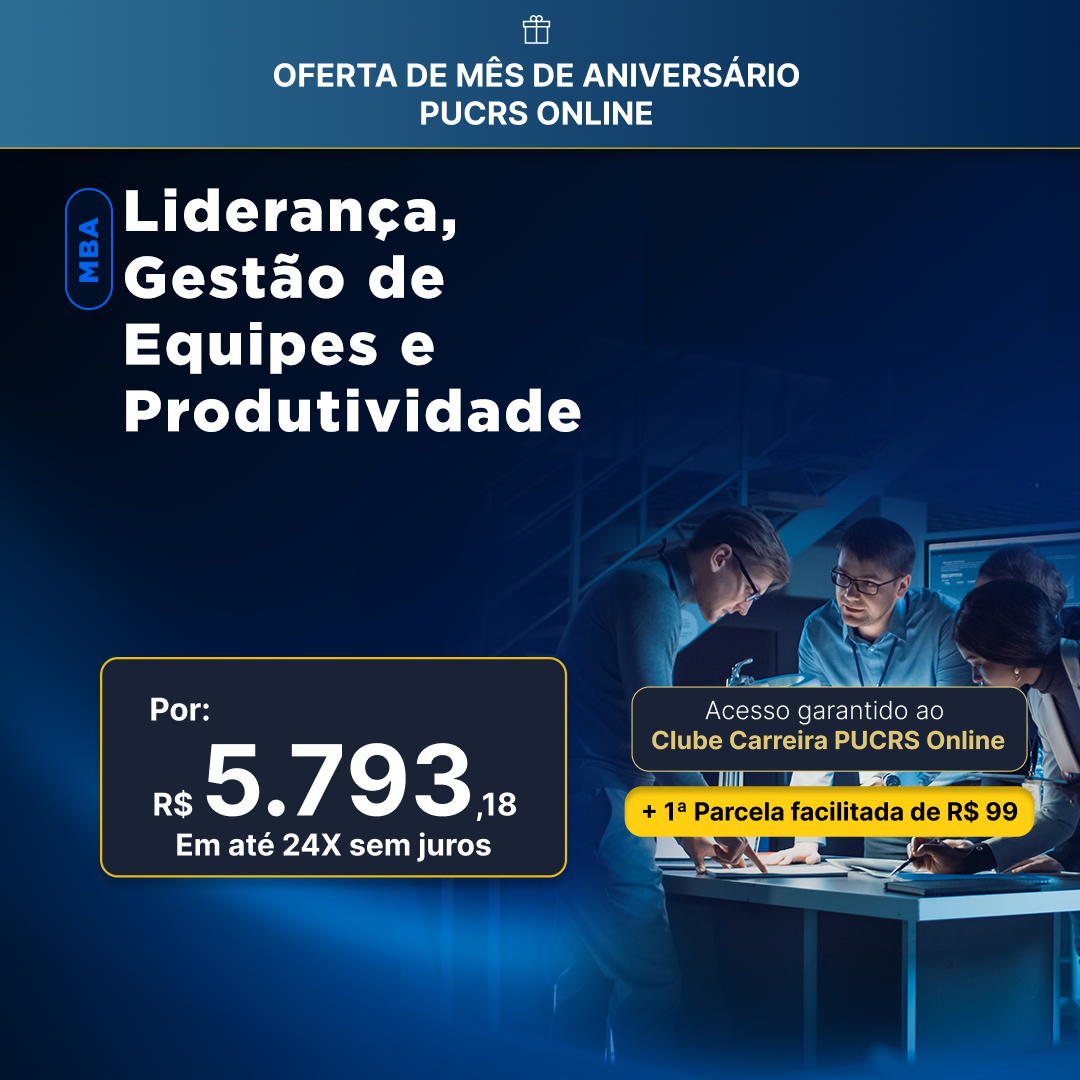 MBA em Liderança, Gestão de Equipes e Produtividade