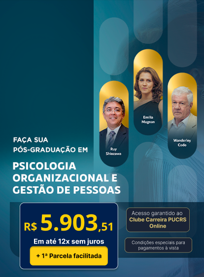 Pós-Graduação em Psicologia Organizacional e Gestão de Pessoas | Lançamentos