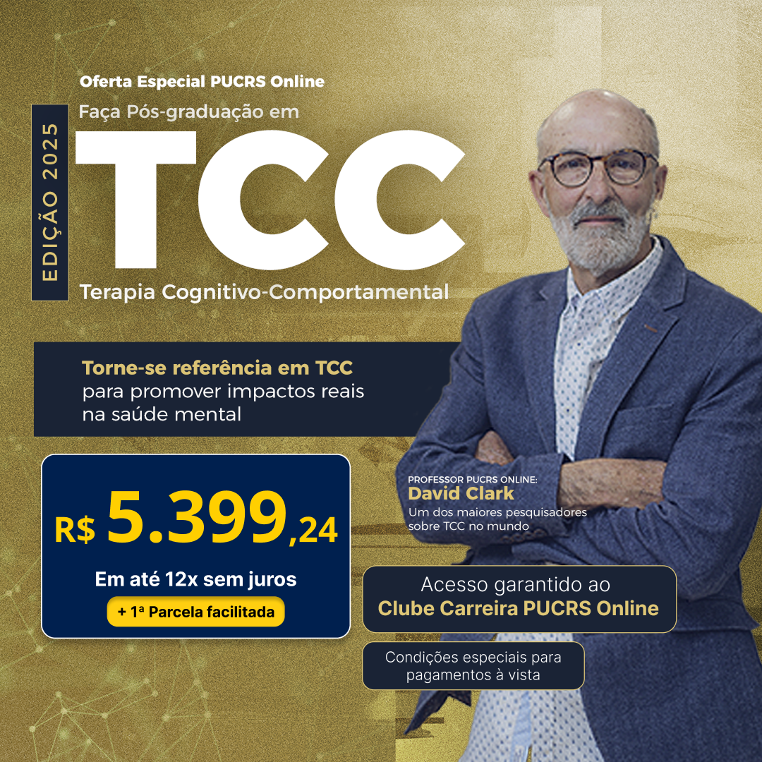Pós-Graduação em Terapia Cognitivo-Comportamental | Edição 2025
