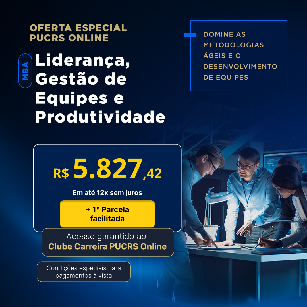 MBA em Liderança, Gestão de Equipes e Produtividade