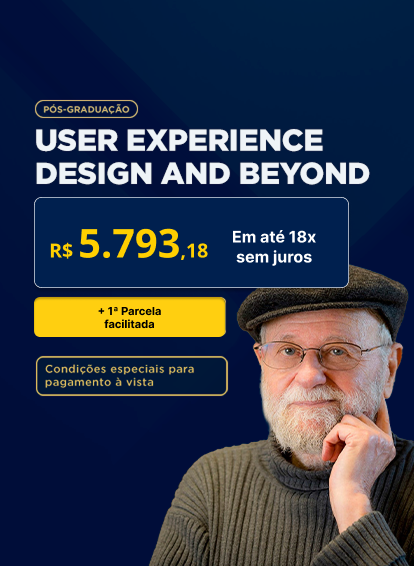Pós-Graduação em User Experience Design and Beyond | Lançamentos