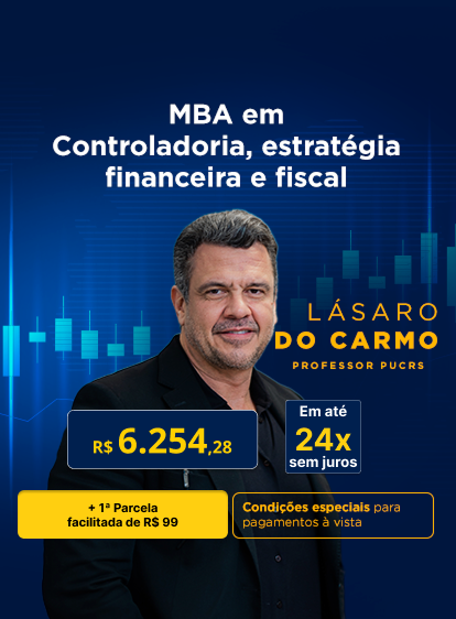 MBA em Controladoria, estratégia financeira e fiscal
