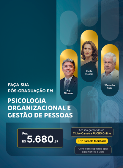 Pós-Graduação em Psicologia Organizacional e Gestão de Pessoas | Lançamentos