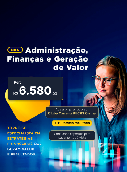 MBA em Administração, Finanças e Geração de Valor | Lançamentos