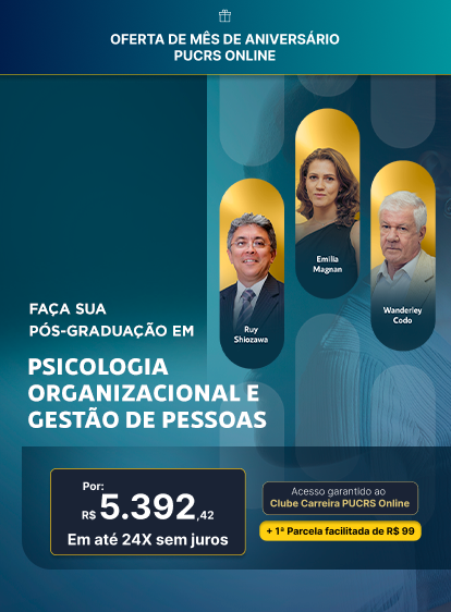 Pós-Graduação em Psicologia Organizacional e Gestão de Pessoas | Lançamentos