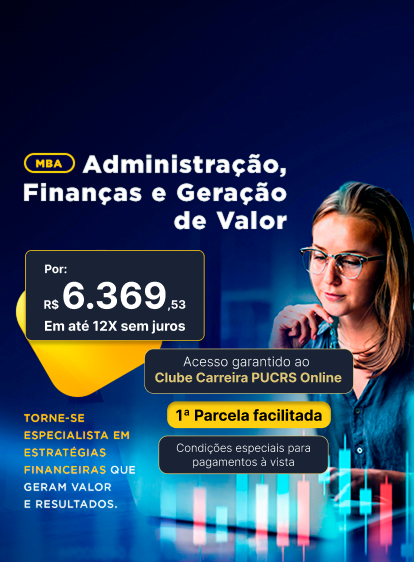 MBA em Administração, Finanças e Geração de Valor | Lançamentos