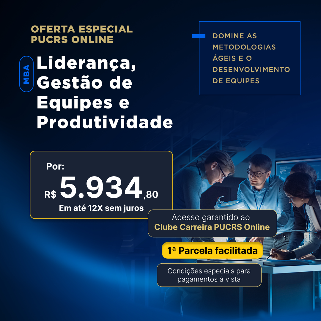 MBA em Liderança, Gestão de Equipes e Produtividade