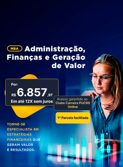 MBA em Administração, Finanças e Geração de Valor | Lançamentos
