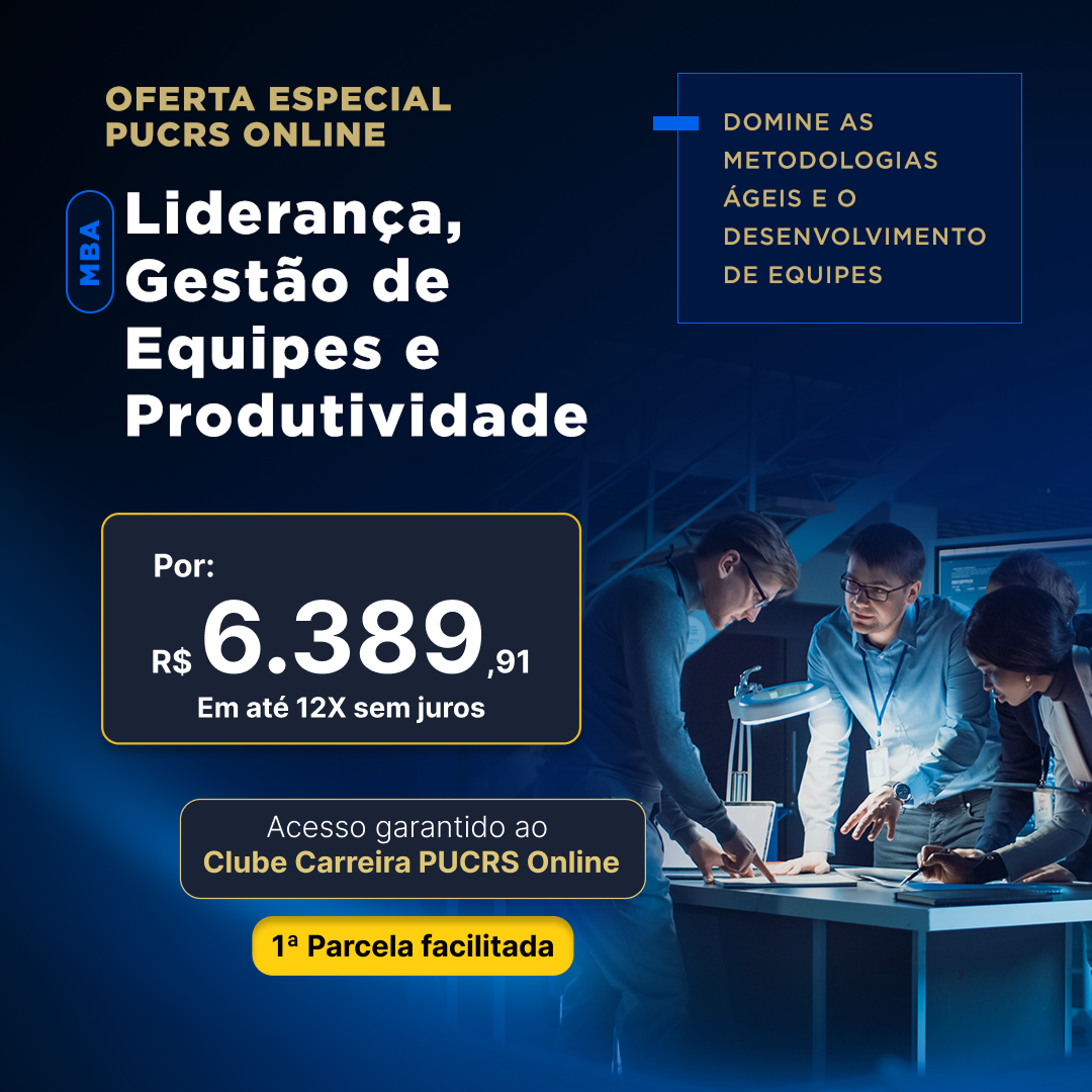 MBA em Liderança, Gestão de Equipes e Produtividade