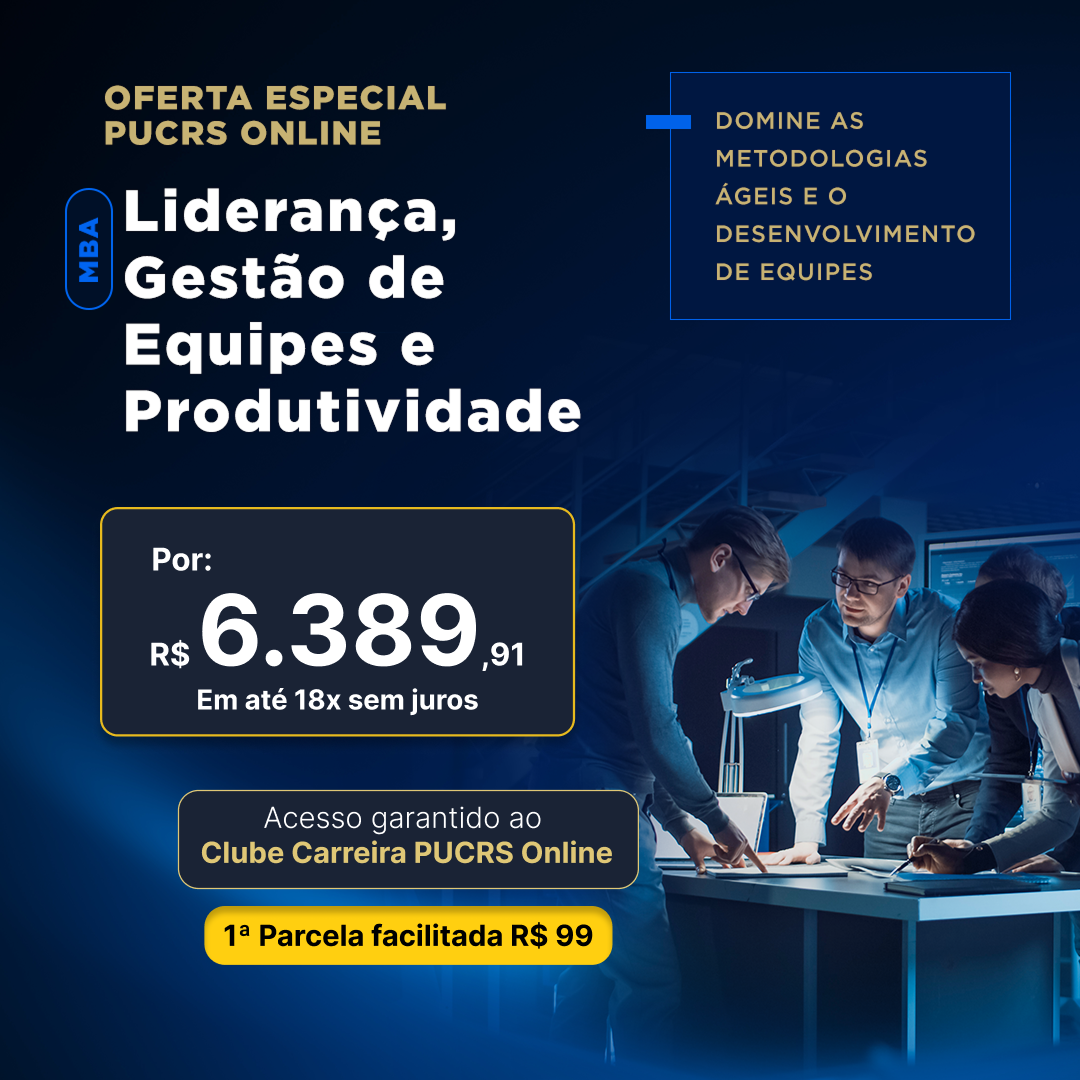 MBA em Liderança, Gestão de Equipes e Produtividade