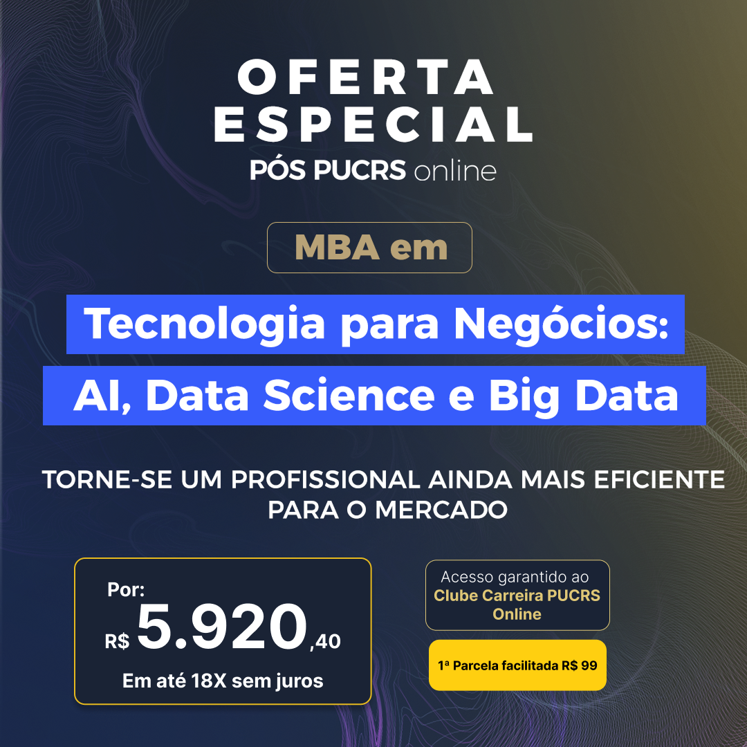 MBA em Tecnologia para Negócios: AI, Data Science e Big Data