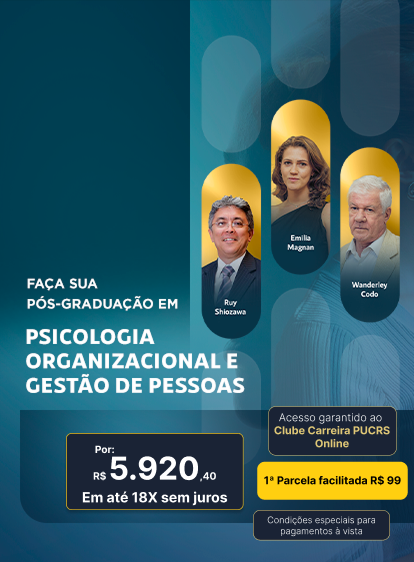 Pós-Graduação em Psicologia Organizacional e Gestão de Pessoas | Lançamentos