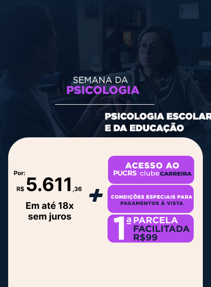 Pós-Graduação em Psicologia Escolar e da Educação		