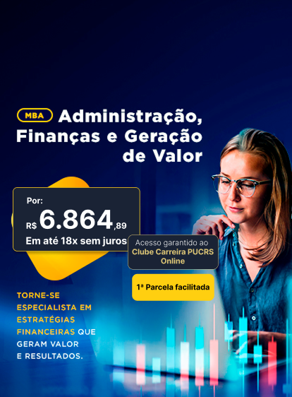 MBA em Administração, Finanças e Geração de Valor | Lançamentos