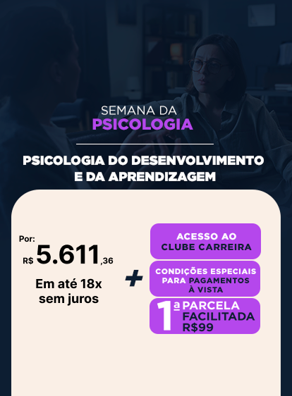 Pós-Graduação em Psicologia do Desenvolvimento e da Aprendizagem