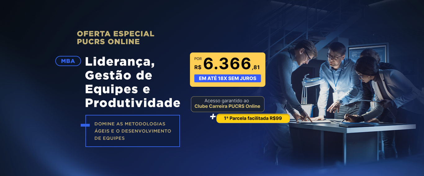 MBA em Liderança, Gestão de Equipes e Produtividade