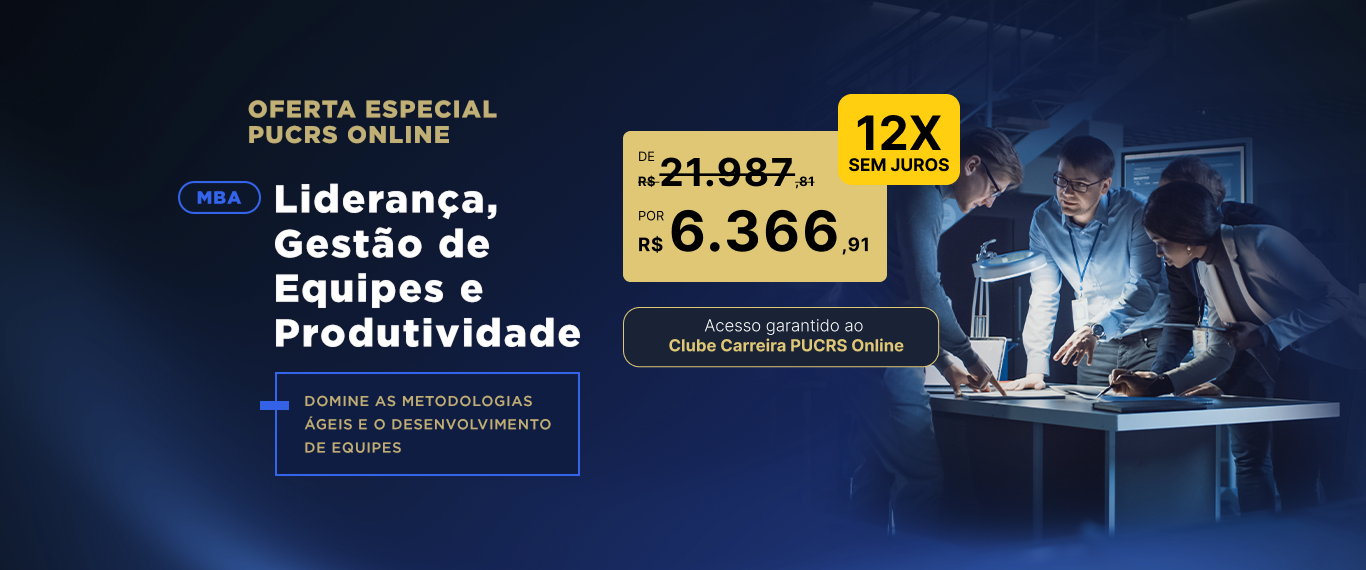 MBA em Liderança, Gestão de Equipes e Produtividade