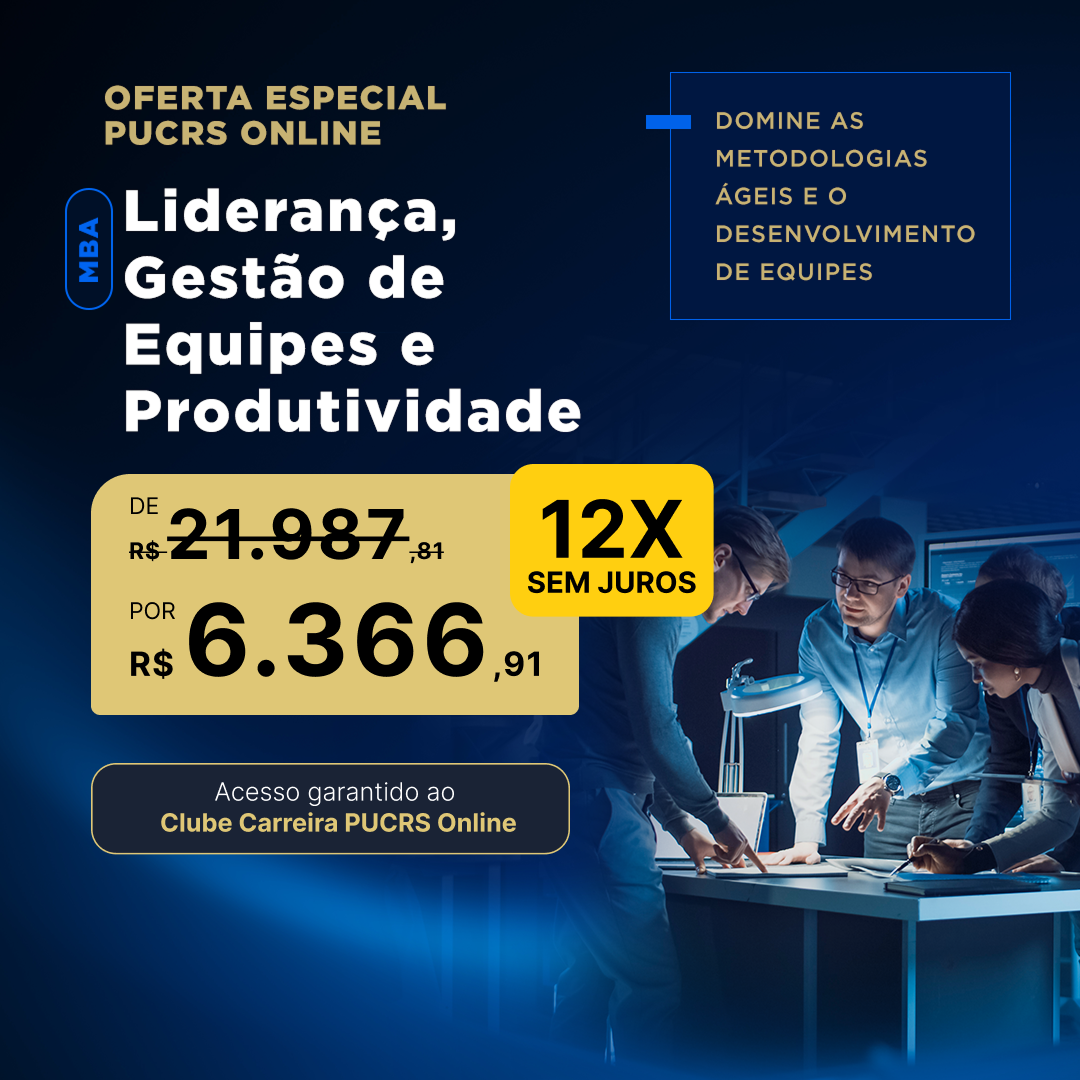 MBA em Liderança, Gestão de Equipes e Produtividade