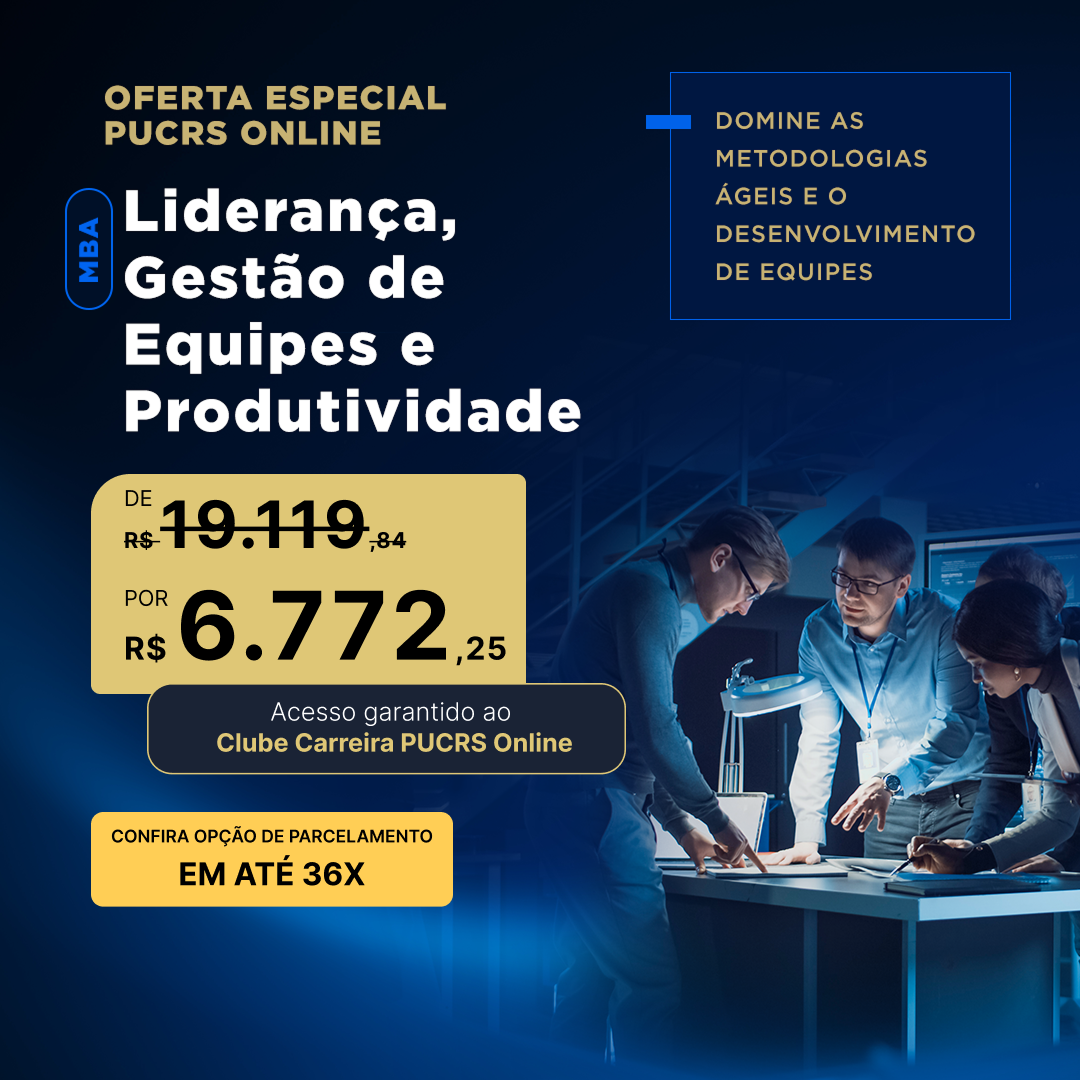 MBA em Liderança, Gestão de Equipes e Produtividade