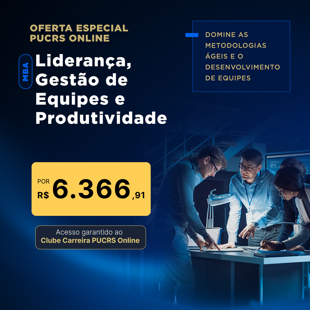 MBA em Liderança, Gestão de Equipes e Produtividade