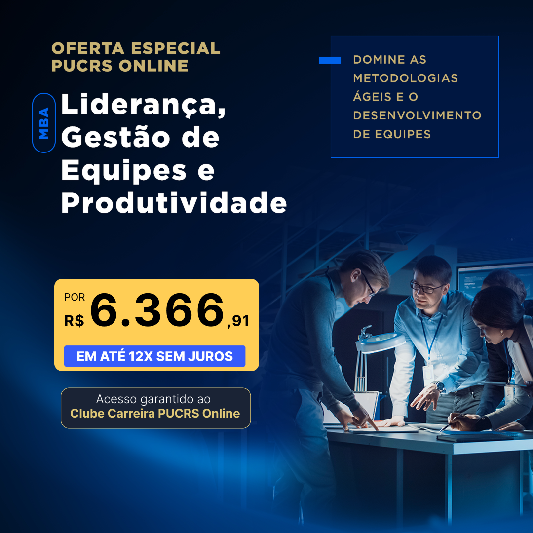 MBA em Liderança, Gestão de Equipes e Produtividade