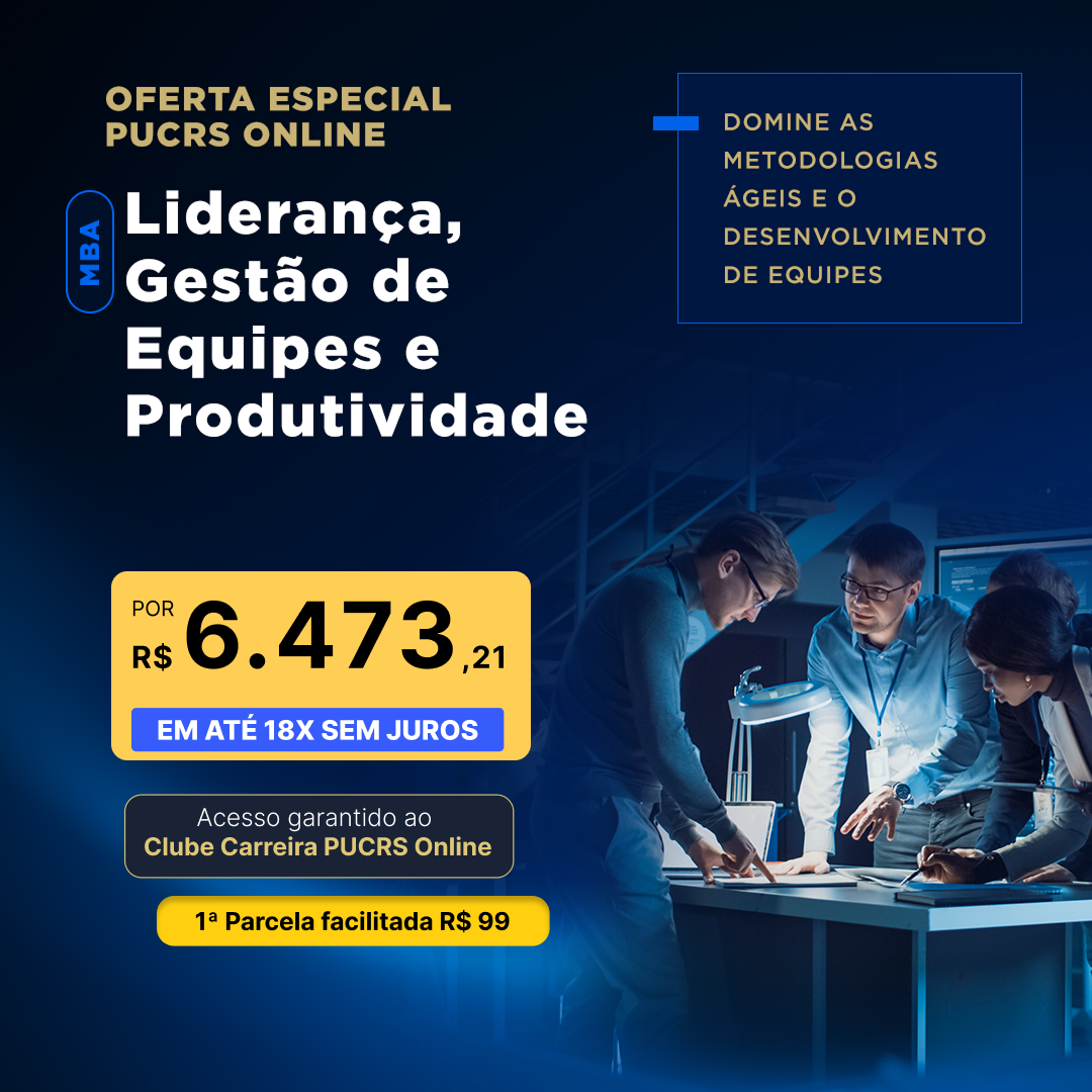 MBA em Liderança, Gestão de Equipes e Produtividade