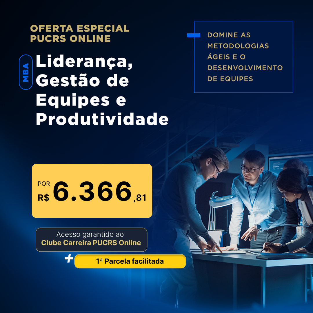 MBA em Liderança, Gestão de Equipes e Produtividade