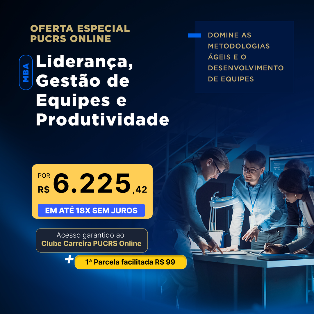 MBA em Liderança, Gestão de Equipes e Produtividade