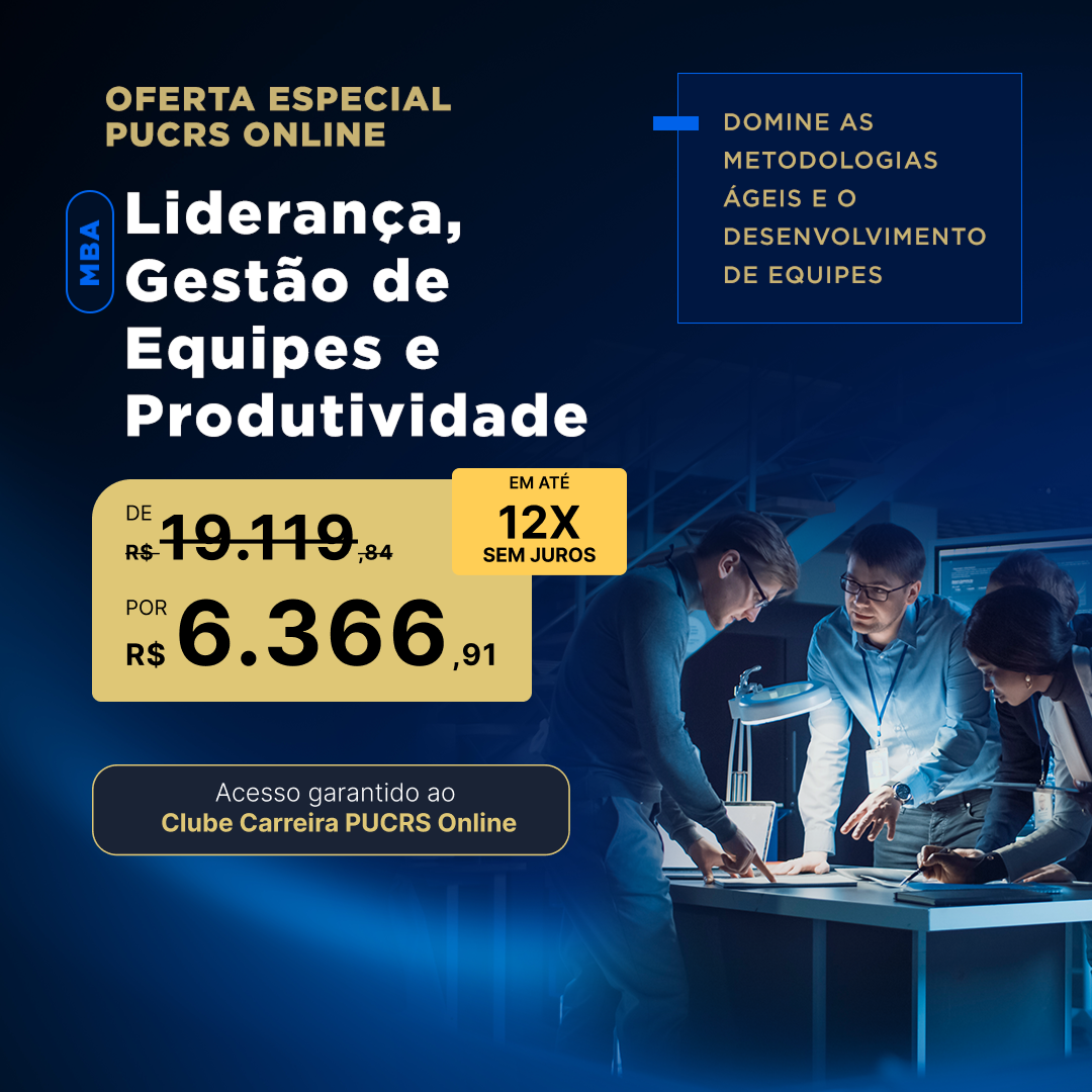 MBA em Liderança, Gestão de Equipes e Produtividade