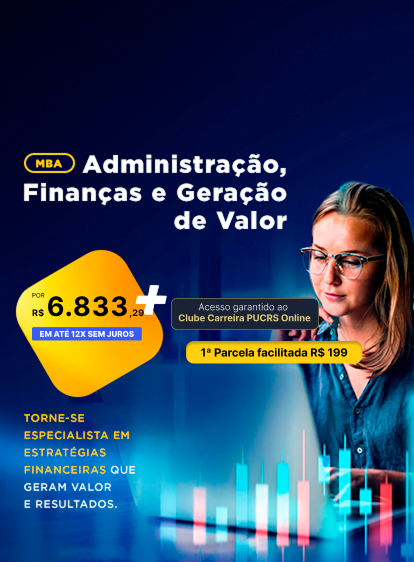 MBA em Administração, Finanças e Geração de Valor | Lançamentos