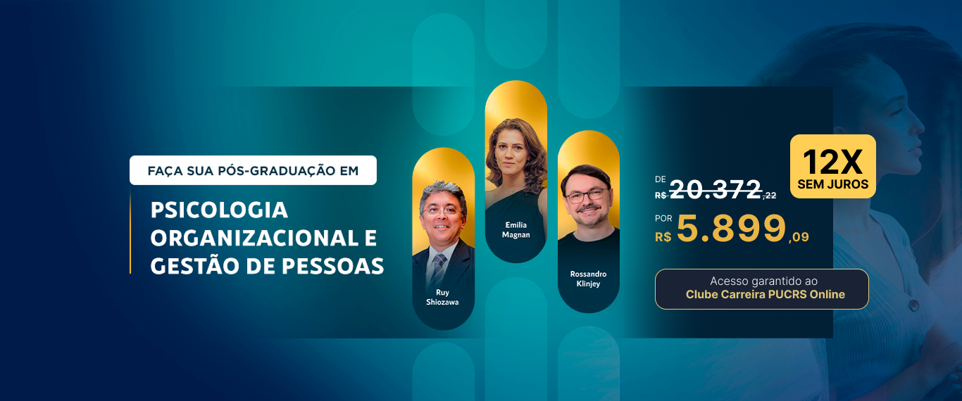Pós-Graduação em Psicologia Organizacional e Gestão de Pessoas | Lançamentos