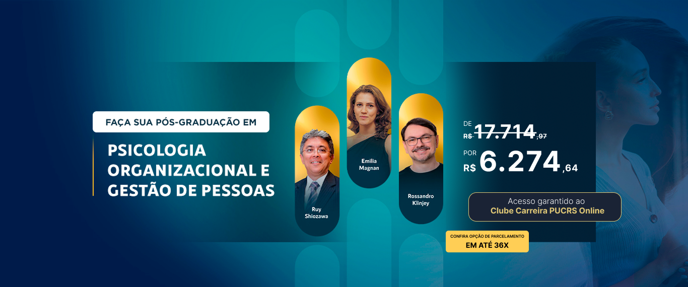 Pós-Graduação em Psicologia Organizacional e Gestão de Pessoas