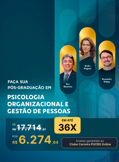 Pós-Graduação em Psicologia Organizacional e Gestão de Pessoas | Lançamentos