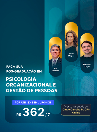 Pós-Graduação em Psicologia Organizacional e Gestão de Pessoas | Lançamentos