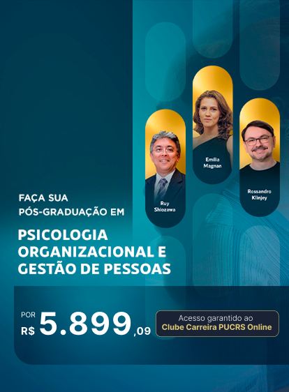 Pós-Graduação em Psicologia Organizacional e Gestão de Pessoas | Lançamentos