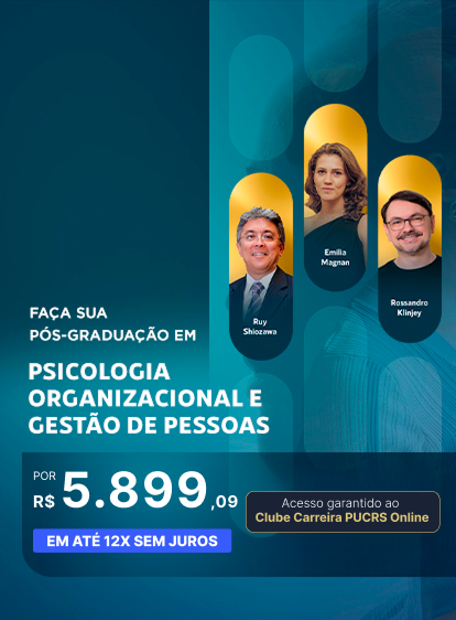 Pós-Graduação em Psicologia Organizacional e Gestão de Pessoas | Lançamentos