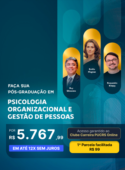 Pós-Graduação em Psicologia Organizacional e Gestão de Pessoas | Lançamentos