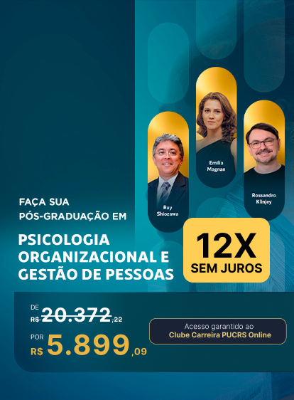 Pós-Graduação em Psicologia Organizacional e Gestão de Pessoas | Lançamentos