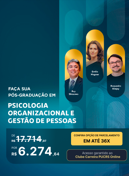 Pós-Graduação em Psicologia Organizacional e Gestão de Pessoas