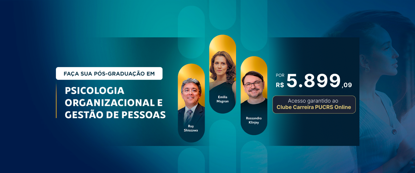 Pós-Graduação em Psicologia Organizacional e Gestão de Pessoas | Lançamentos