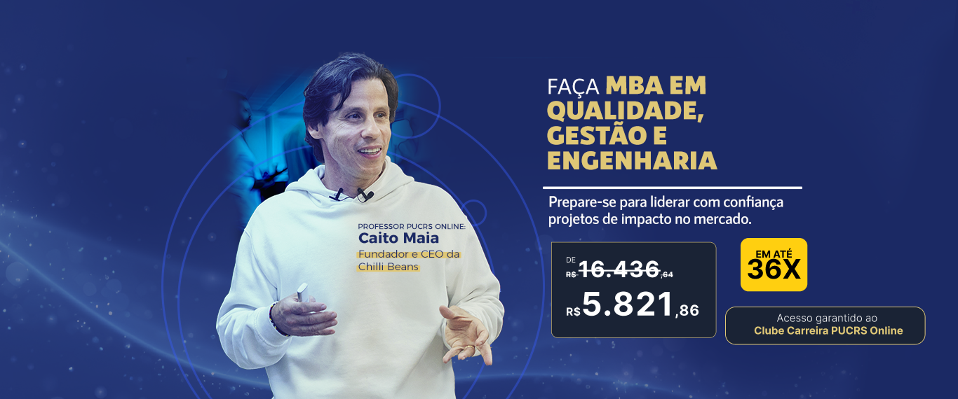 MBA em Qualidade, Gestão e Engenharia de Processos