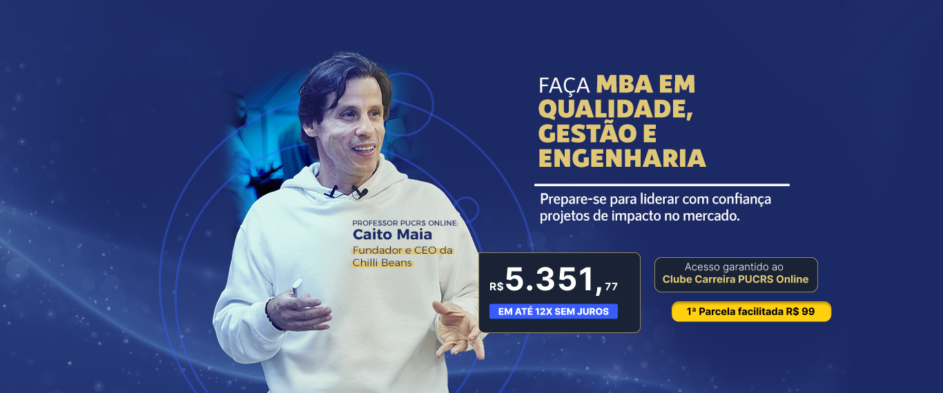 MBA em Qualidade, Gestão e Engenharia de Processos | Edição 2025